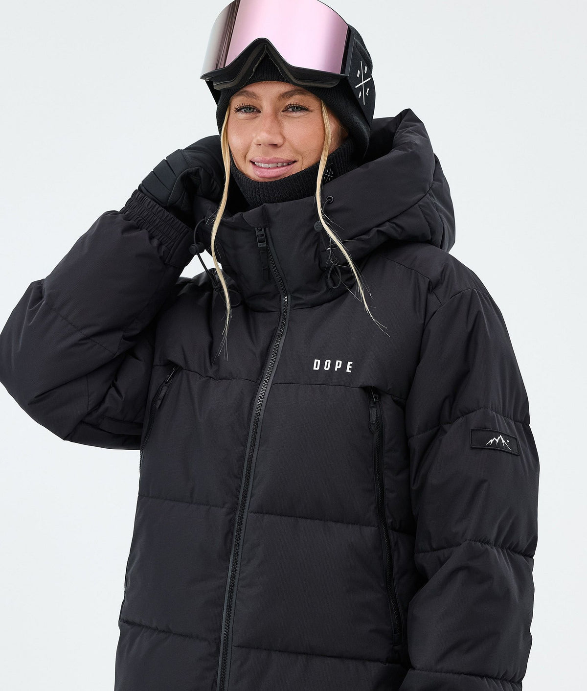Dope Puffer W Snowboard Jacket Women Black