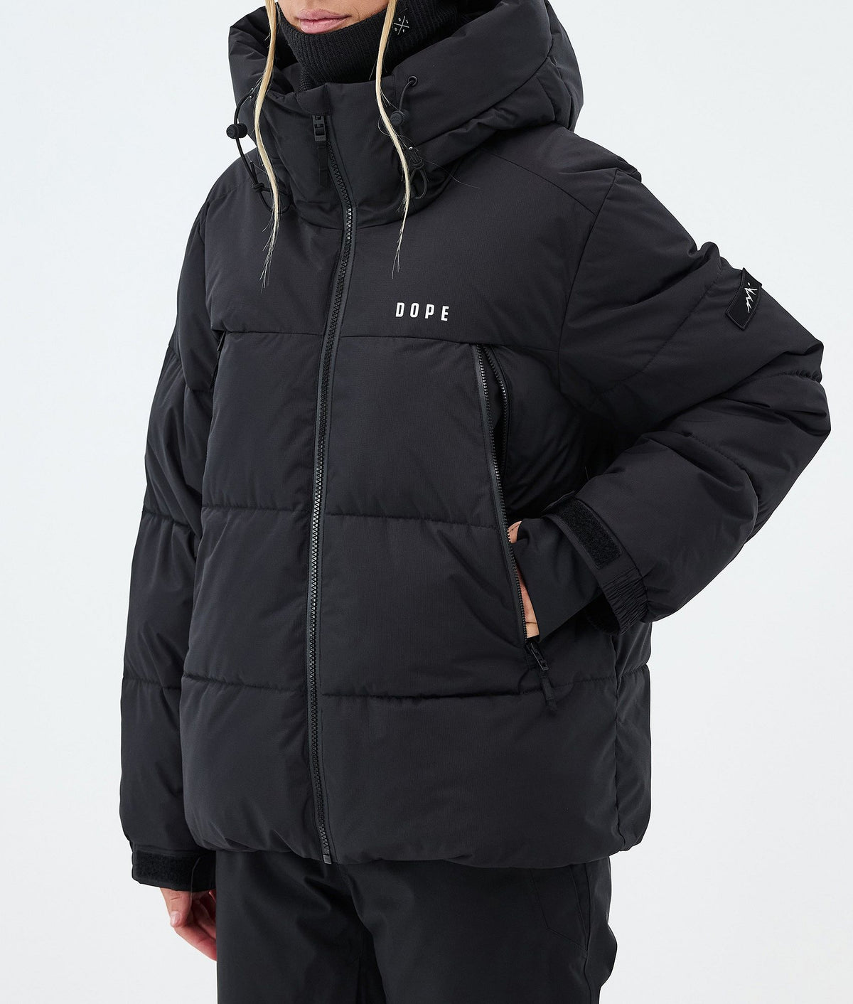 Dope Puffer W Snowboard Jacket Women Black