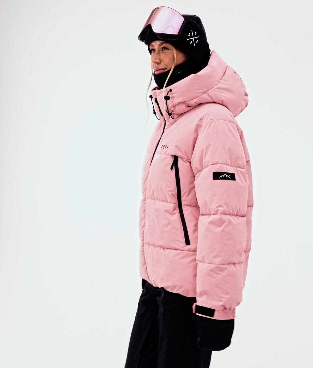 Dope Puffer W Snowboard Jacket Women Soft Pink