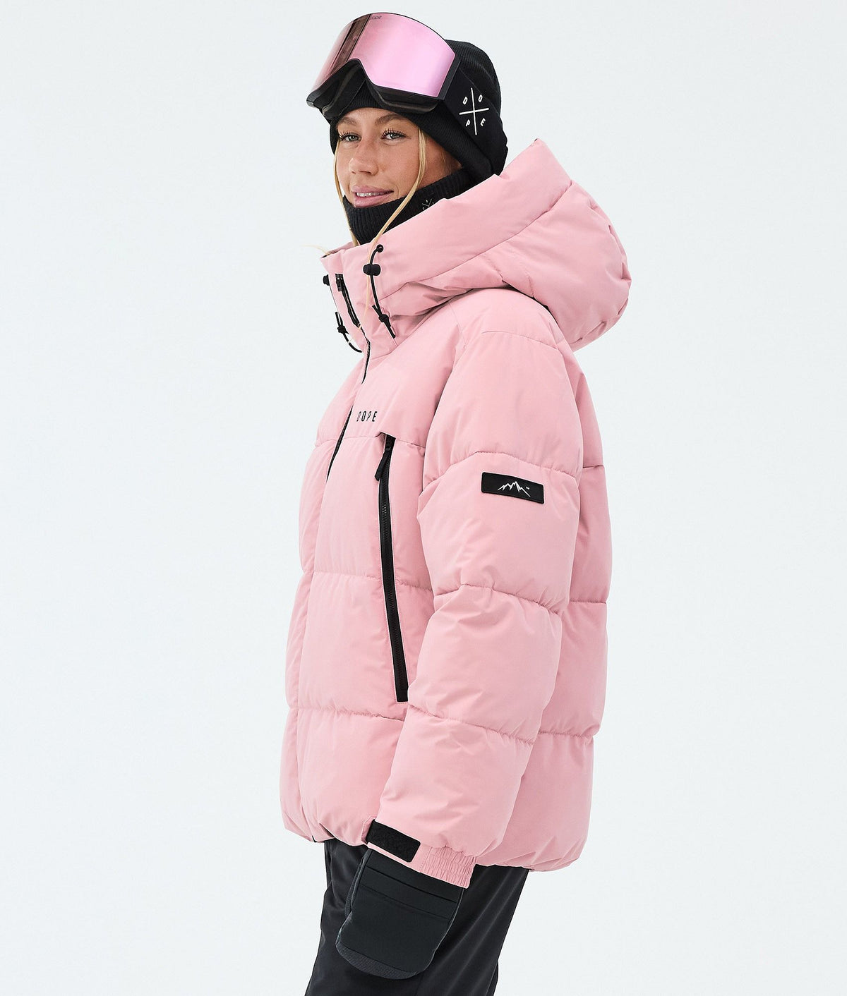 Dope Puffer W Snowboard Jacket Women Soft Pink