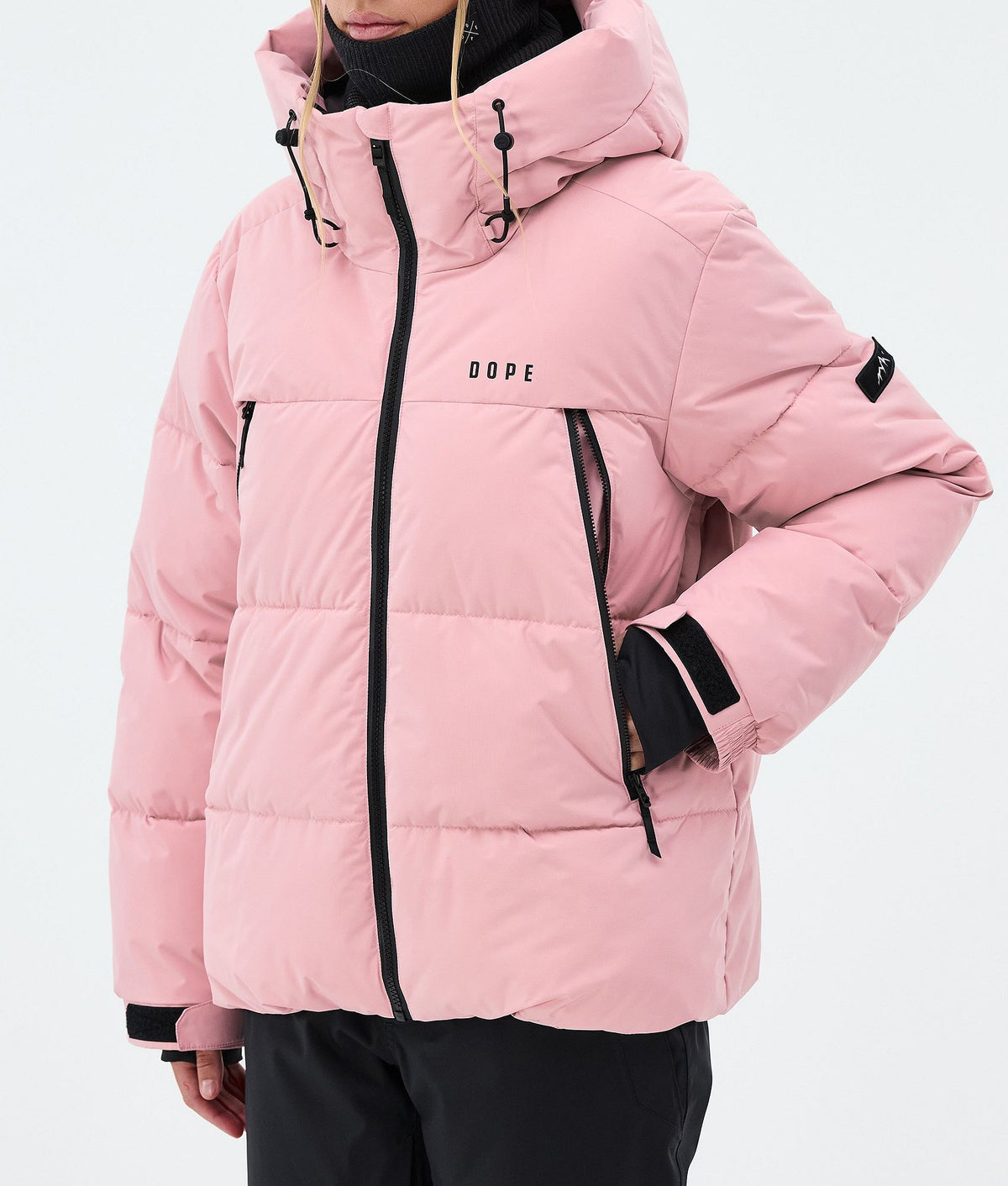Dope Puffer W Snowboard Jacket Women Soft Pink
